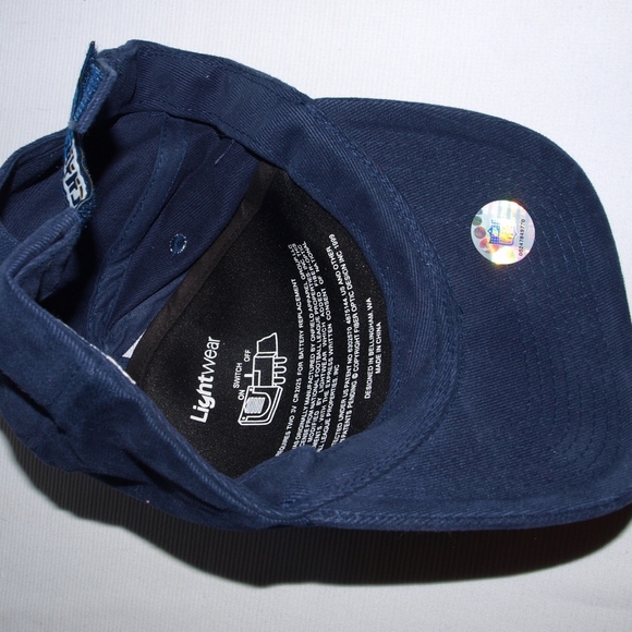 Los Angeles Chargers Hat Fiber Optic Lights Up - Picture 5 of 6